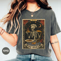 Personalized Baking Gift Skeleton Tarot Shirt for Baker Funny Cookie Baking Shirt Halloween Chef Gifts Custom Bread Making Tshirt Graphic Tee – Soft Feel · Great Gift For Fans