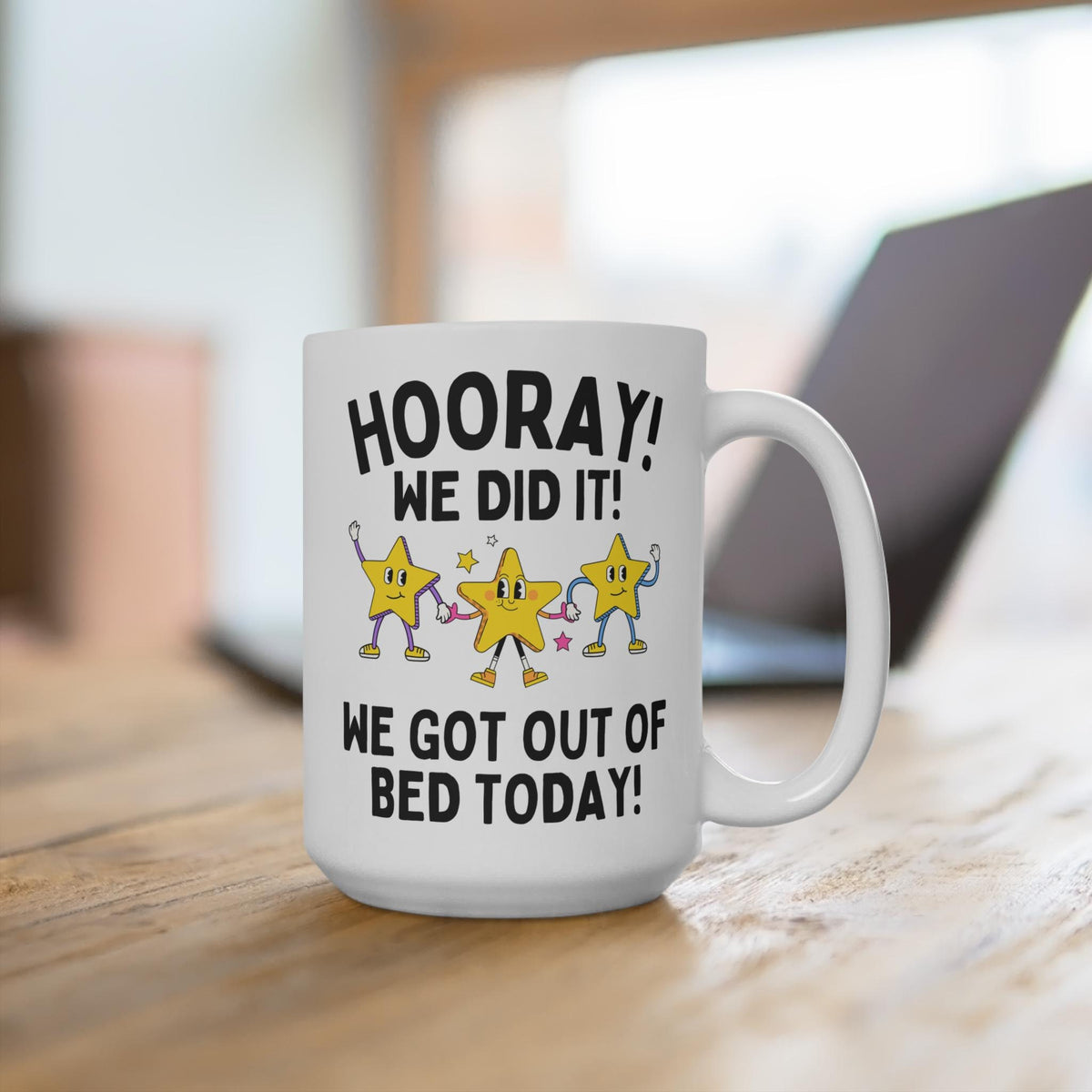 Funny Coffee Mug for History Professor or Engineer Who Loves Sleep Silly Tired Mama 15 Oz Coffee Mug with Stars Cute Y2k Aesthetic Mug Graphic Tee – Soft Feel · Must-Have Style