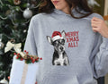 Xmas Hoodie Miniature Pinscher Dog with Santa Hat Merry Xmas All Holiday Dog Hoodie Christmas Jumper Day Festive Pet Apparel Xmas Sweater Hoodie – Easygoing Wear · Great Gift For Fans