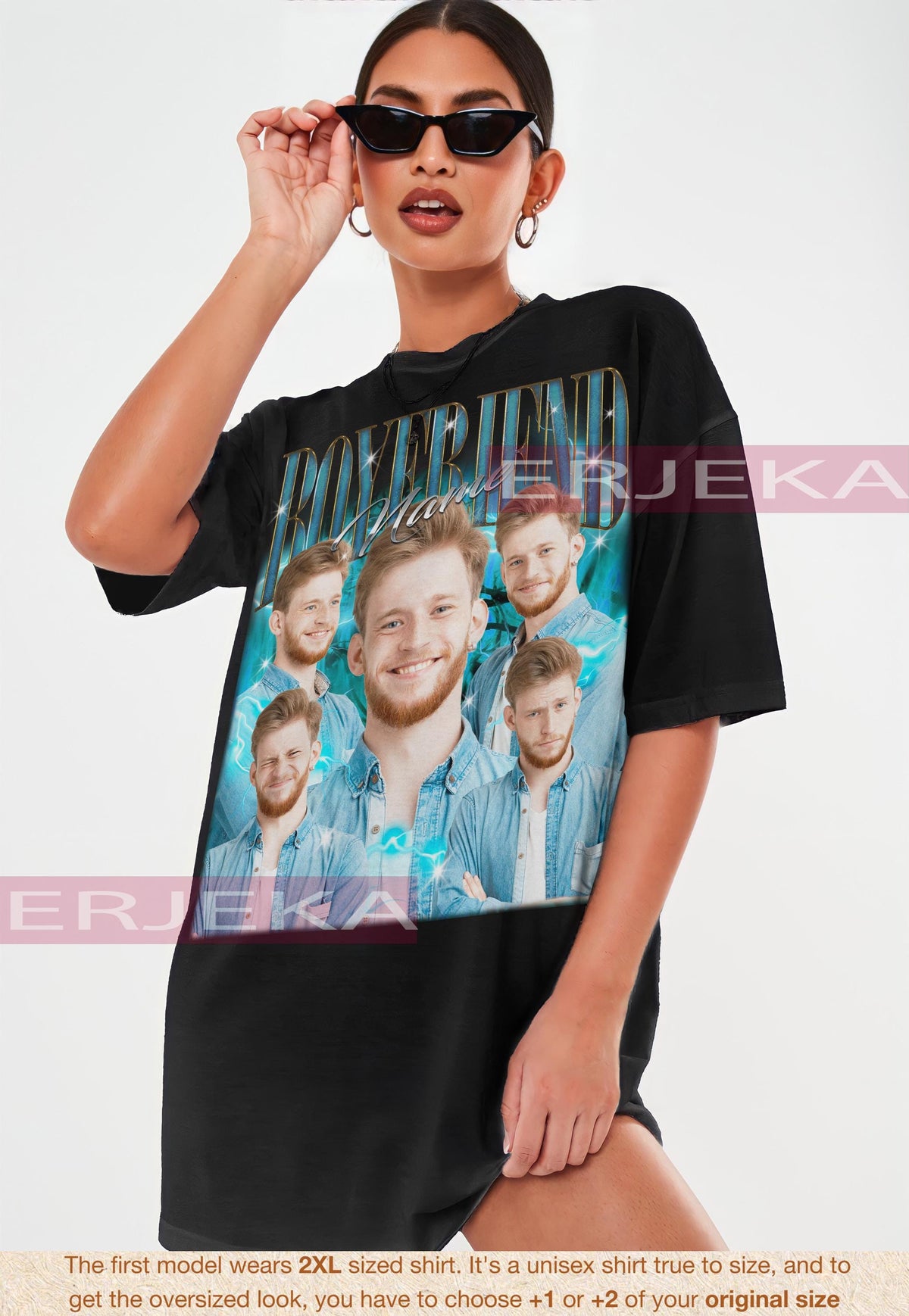 Personalized bootleg Shirt 90s Bootleg shirt Retro bootleg Custom Girlfriend Vintage Washed Shirt Personalized PhotoGift for boyfriend Graphic Tee – Cozy Vibes · Must-Have Style