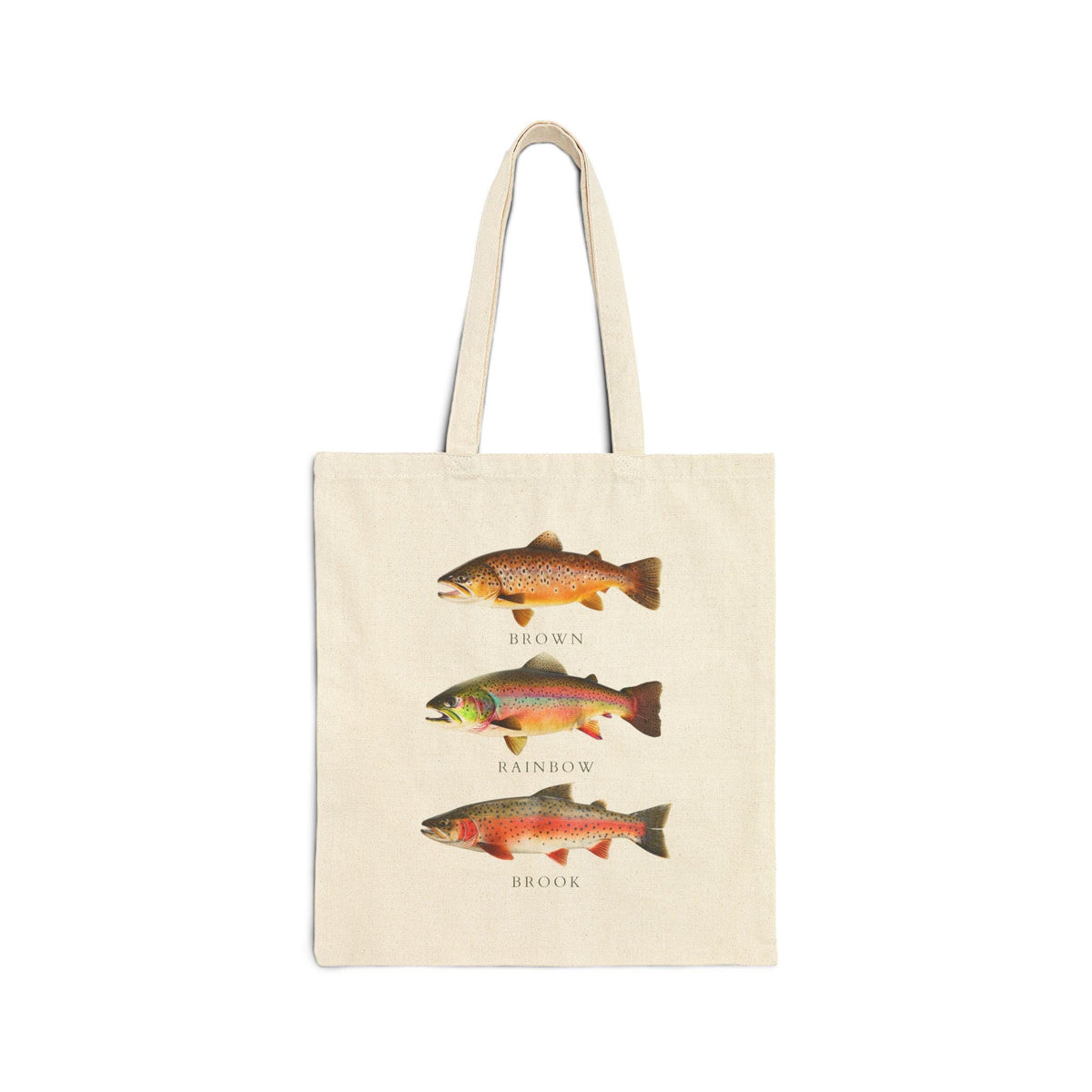 Trout Series Cotton Canvas Tote Bag Tote Bag – Feel-Good Design · Top Pick For Any Outfit