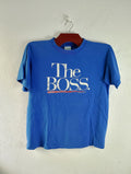 Vintage The Boss t shirt Large Graphic Tee – Bold Style · Perfect For Daily Wear