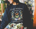 Pride and Prejudice Jane Austen Sweatshirt for Book Lover Silly George Wickham Classic Literature Crewneck for Historical Romance Reader Sweatshirt – Feel-Good Design · Great Gift For Fans