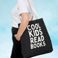 Cute School Librarian or Reading Teacher Tote Bag Minimalist Book Lover Tote Bag for Kindergarten Teacher Elementary School Principal Tote Bag – Cozy Vibes · Great Gift For Fans