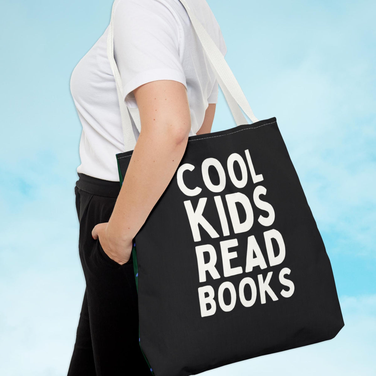 Cute School Librarian or Reading Teacher Tote Bag Minimalist Book Lover Tote Bag for Kindergarten Teacher Elementary School Principal Tote Bag – Cozy Vibes · Great Gift For Fans