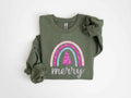 Merry and Bright Hoodie Merry And Bright Rainbow Shirt Christmas Sweatshirt Family Christmas Sweatshirt Merry Christmas Sweatshirt Hoodie – Easygoing Wear · Trending Graphic Apparel