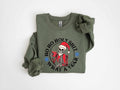 Ho Ho Holy Shit What A Year Sweatshirt Christmas Humor Sweatshirt Skeleton Santa Claus Sweat Funny Christmas Skeleton Gifts for Friends Sweatshirt – Aesthetic Look · Perfect For Daily Wear