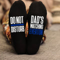 Do Not Disturb Watching Everton Name Socks Personalised Printed and Personalised Birthday Gift Christmas Gift Graphic Tee – Bold Style · Great Gift For Fans