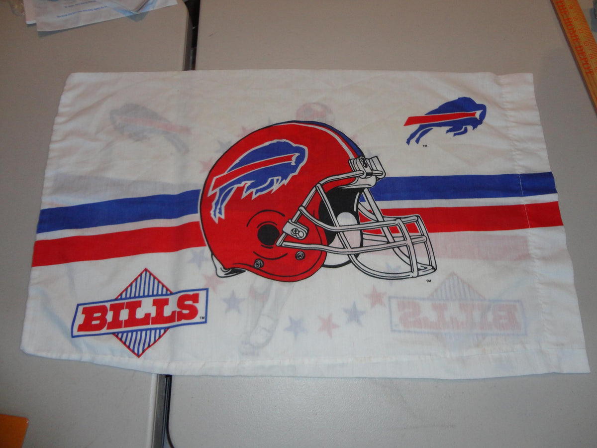 Vintage Pillowcase Buffalo Bills NFL Football 1992 Double sided Pillow Case Graphic Tee – Bold Style · Perfect For Daily Wear