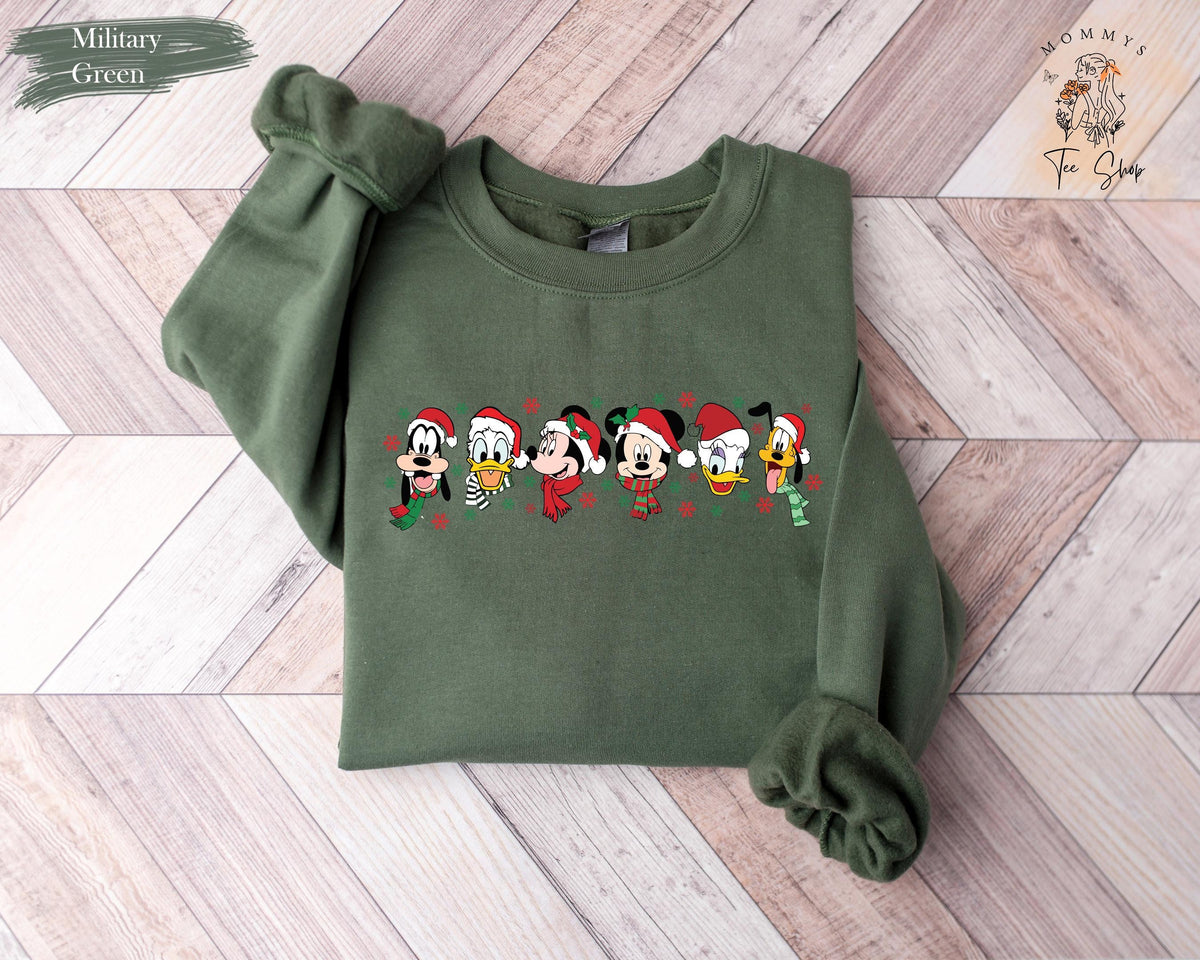 Retro Mickey and Friends Christmas Sweater Disney Christmas Lights Sweatshirt Mickey Very Merry Christmas Sweatshirt Xmas Disneyland Sweatshirt – Warm & Stylish · Perfect For Daily Wear