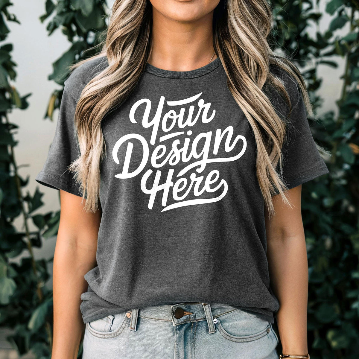 Asphalt Bella Canvas 3001 Mockup T shirt Mockup 3001 Asphalt Grey Shirt Model Mockup Asphalt Gray Shirt Mockup Dark Grey Asphalt Mockup Graphic Tee – Fan Favorite · High-Quality Print