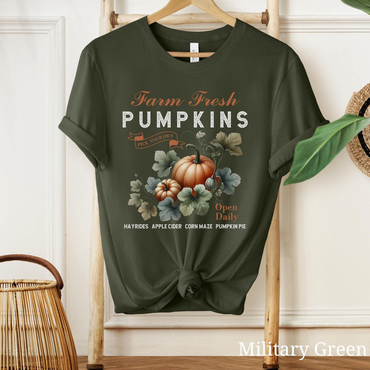 Farm Fresh Pumpkins Shirt Pumpkin Patch Shirt Fall Farmers Market Shirt Womens Autumn Shirt Pumpkin Lover Gift Fall Fair Shirt Graphic Tee – Fan Favorite · Great Gift For Fans
