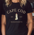 Cape Cod Massachusetts Lighthouse Beach Tshirt Tee Gift Graphic Tee – Soft Feel · Trending Graphic Apparel