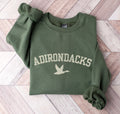 Adirondacks Loon Bird Crewneck Sweatshirt Gift Upstate New York Mountains Pullover Souvenir Sweatshirt – Cozy Vibes · Great Gift For Fans