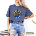 Personalized School Mascot T shirt Available in youth and adult sizes Graphic Tee – Cozy Vibes · Trending Graphic Apparel