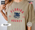 Florida Hockey Shirt Panther Hockey Shirt Florida Hockey Apparel Retro Panther Hockey Gift Florida Sports Apparel Panther Fan Gift Graphic Tee – Cozy Vibes · Great Gift For Fans