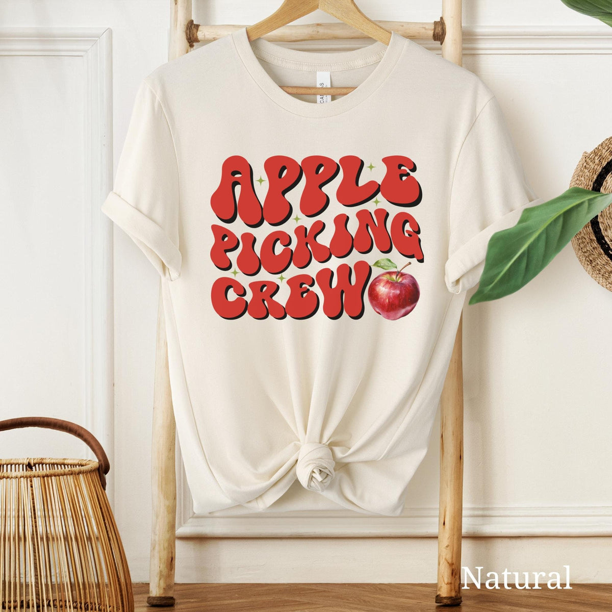 Apple Picking Crew Cute Fall Shirt Apple Orchard Gift Autumn Shirt Apple Shirt Farm Fresh Apples Apple Picking Shirt Thanksgiving Tee Graphic Tee – Cozy Vibes · Great Gift For Fans