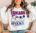Chicago Baseball Blue And Red Spooky Season Cute Ghost Vintage Sweatshirt Chicago Baseball Team Retro Hoodie Baseball Mom Sweatshirt Hoodie – Aesthetic Look · Top Pick For Any Outfit