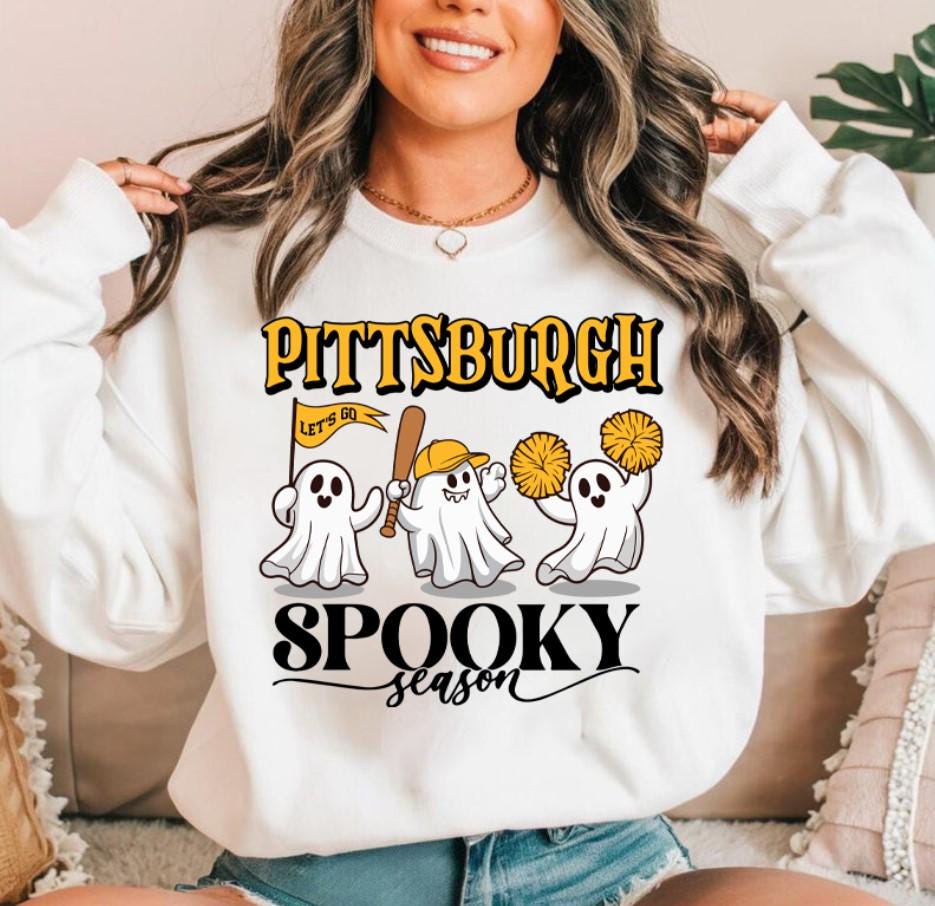 Pittsburgh Baseball Orange Team Spooky Season Cute Vintage Sweatshirt Lets Go Pittsburgh Baseball Team Retro 90s Hoodie Baseball Mom Shirt Hoodie – Bold Style · Perfect For Daily Wear