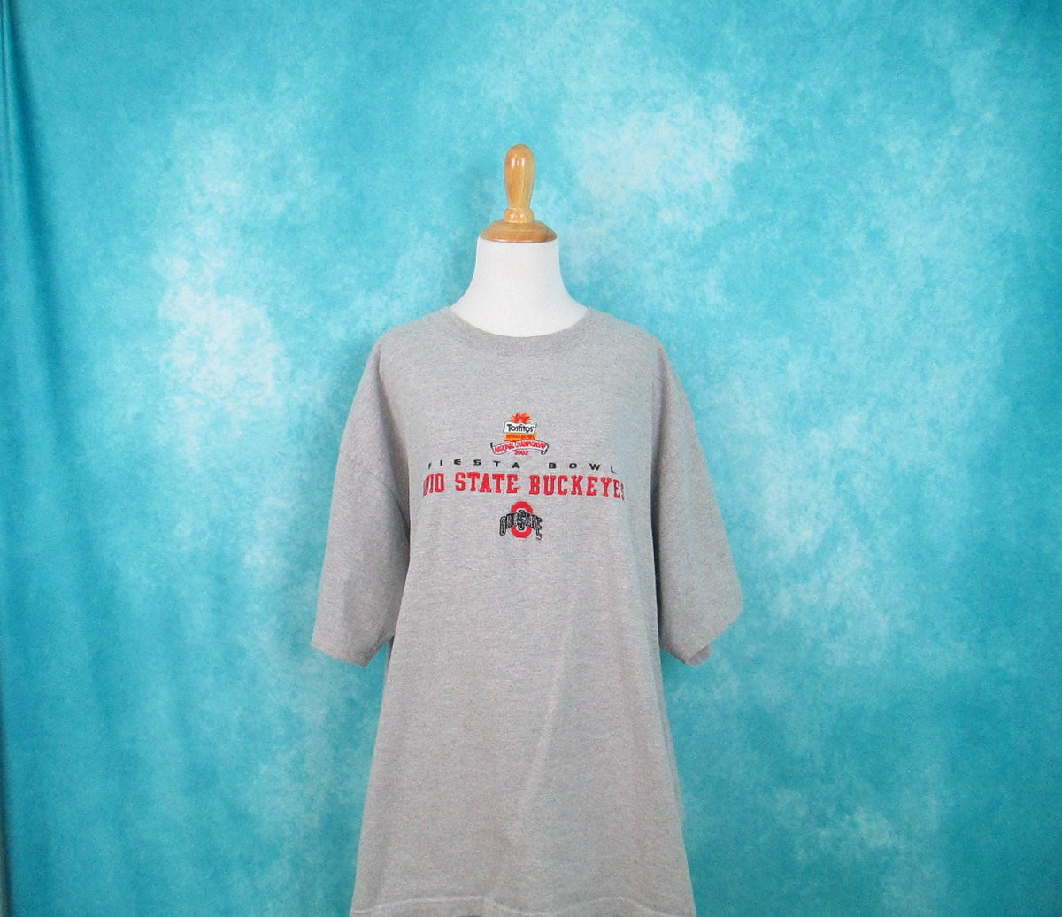 Ohio State Buckeyes 2003 National Championship Shirt OSU Tostitos Fiesta Bowl 2XL Tee Graphic Tee – Bold Style · Trending Graphic Apparel