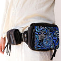 Burning Man Belt With Pockets Canvas Pouch Festival Belt Psychedelic Gift Hip Bag Rave Outfit Fanny Pack Vegan Pouch Pocket Belt Tote Bag – Fan Favorite · Top Pick For Any Outfit