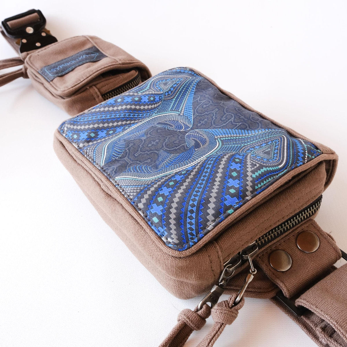 Fanny Pack Canvas Belt With Pockets Burning Man Belt Pouch trance fashion ba g Fanny Pack burning man belt Graphic Tee – Soft Feel · Great Gift For Fans