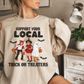 Support Your Local Trick or Treaters Sweatshirt Spooky Sweatshirt Spooky Season Sweatshirt Spooky Shirt Halloween Sweatshirt Sweatshirt – Bold Style · Perfect For Daily Wear