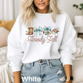 Howdy Fall Sweatshirt Western Fall Shirt Cowhide Pumpkin Shirt Thanksgiving Shirt Fall Coquette Bow Sweater Western Rodeo Halloween Tee Sweatshirt – Cozy Vibes · Top Pick For Any Outfit