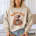 Fall Skeleton Sweatshirt Happy Fall Shirt Autumn Leaves Sweater Cute Fall Shirt Funny Skeleton Shirt Fall Graphic Tee Thanksgiving Tee Sweatshirt – Premium Graphic · High-Quality Print