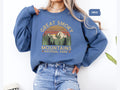Retro Smoky Mountains Sweatshirt Tennessee Sweater Great Smoky Mountains National Park gifts Vintage Gatlinburg Shirt Hiking souvenir Sweatshirt – Warm & Stylish · Trending Graphic Apparel