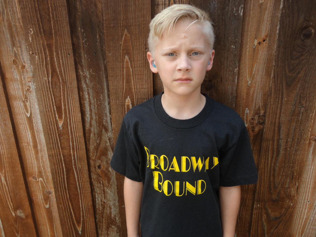 Vintage 9039s Broadway Bound Tee Black single Stitch T shirt Kids Youth Size 1416 Graphic Tee – Premium Graphic · Must-Have Style