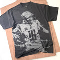 Jared Goff shirt Handmade Bleached t shirt Football Bleached Unisex Faded black cotton t shirt Gift for him Gift for her Graphic Tee – Easygoing Wear · Must-Have Style