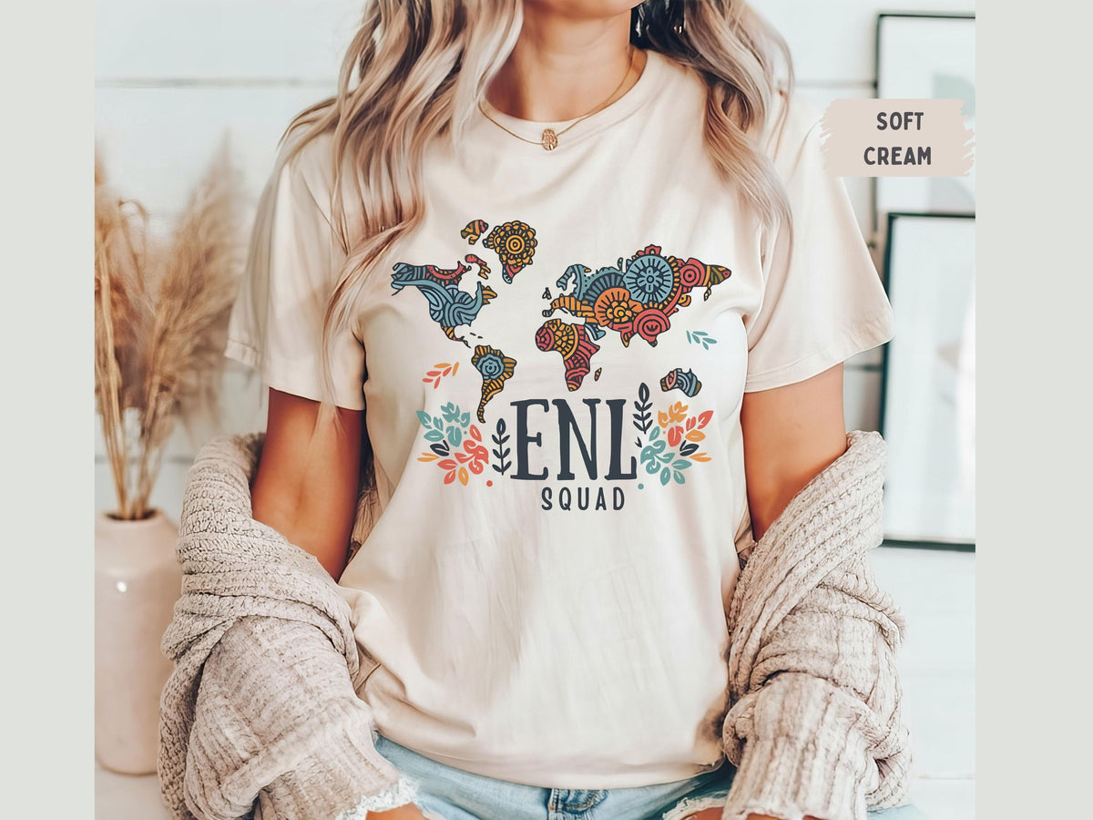 ENL Squad Shirt English Teacher Shirt ESL Teacher tshirt Grammar Teacher Shirt New Teacher Gift Grammar Teacher Shirts Teacher Squad Graphic Tee – Aesthetic Look · Trending Graphic Apparel