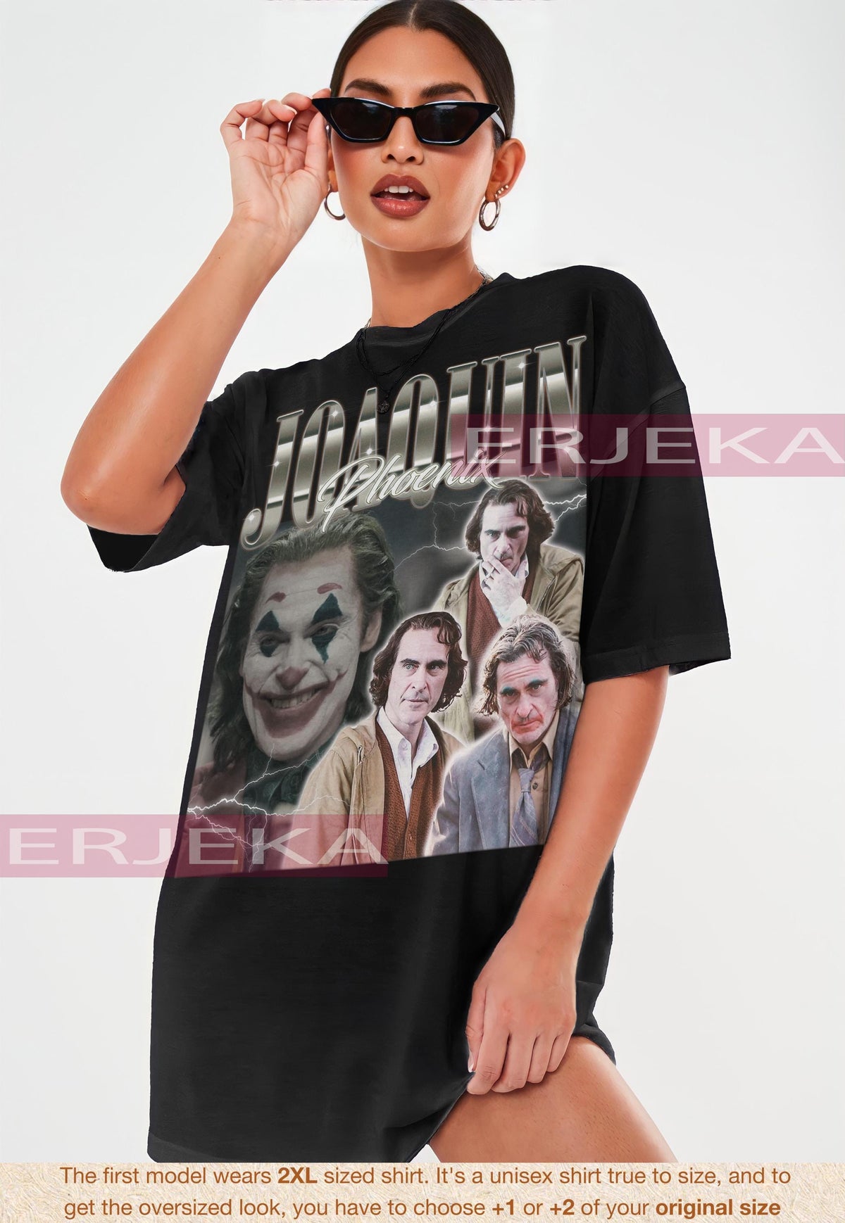 JOAQUIN PHOENIX Retro T shirt Joaquin Phoenix Tee Joaquin Phoenix Long Sleeve Shirt Joaquin Phoenix Fans Tee Joaquin Phoenix Kids Tee Graphic Tee – Aesthetic Look · High-Quality Print