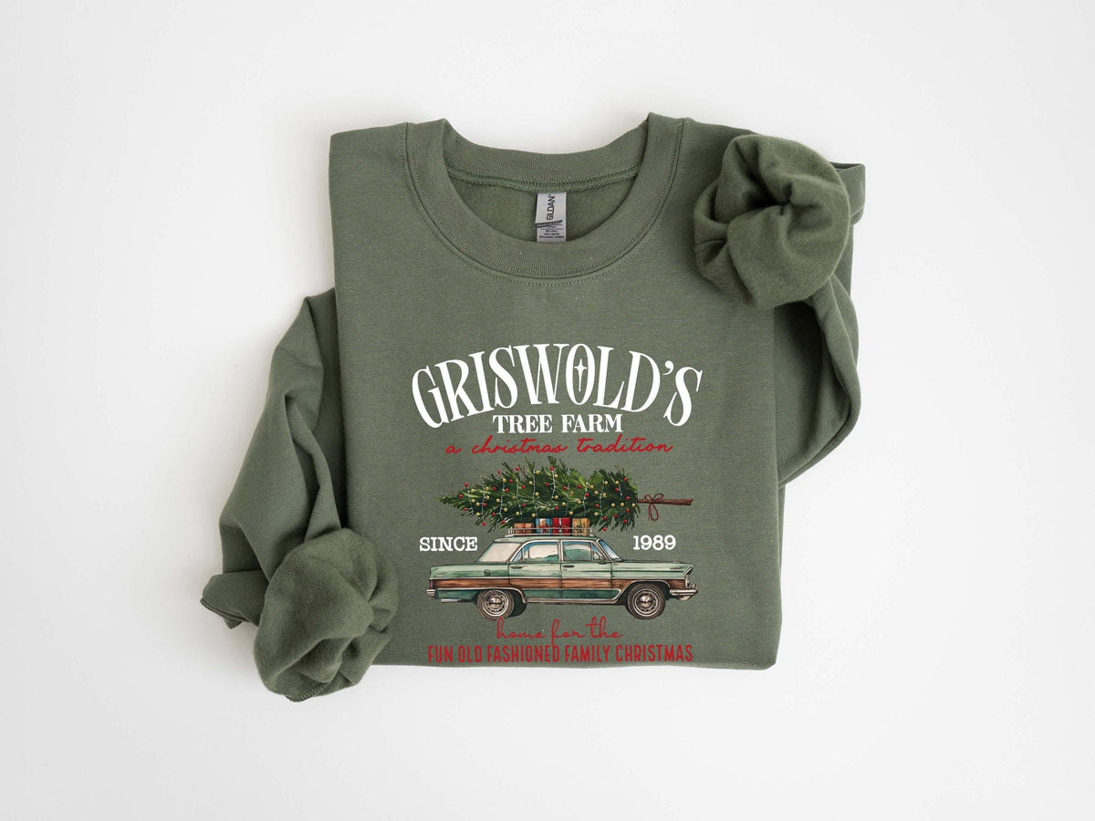 Farm Fresh Christmas Trees Sweatshirt Christmas Sweatshirt Women Christmas Hoodie Holiday Hoodie Funny Christmas SweaterChristmas Women Hoodie – Feel-Good Design · Perfect For Daily Wear