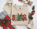 Retro Santa Christmas Sweatshirt Christmas Santa Sweatshirt Retro Santa Shirt Gift for Women Santa Sweatshirt Women Gift for Christmas Sweatshirt – Easygoing Wear · Top Pick For Any Outfit