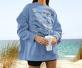 Whale Crewneck Orca Sweatshirt Whale Pullover Dolphin Shirt Humpback Whale Sweatshirt – Warm & Stylish · Perfect For Daily Wear