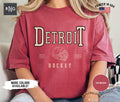 Detroit Hockey Shirt Red Wing Hockey Shirt Detroit Hockey Apparel Red Wing Sports Apparel Retro Detroit Hockey Gift Red Wing Fan Graphic Tee – Cozy Vibes · Perfect For Daily Wear