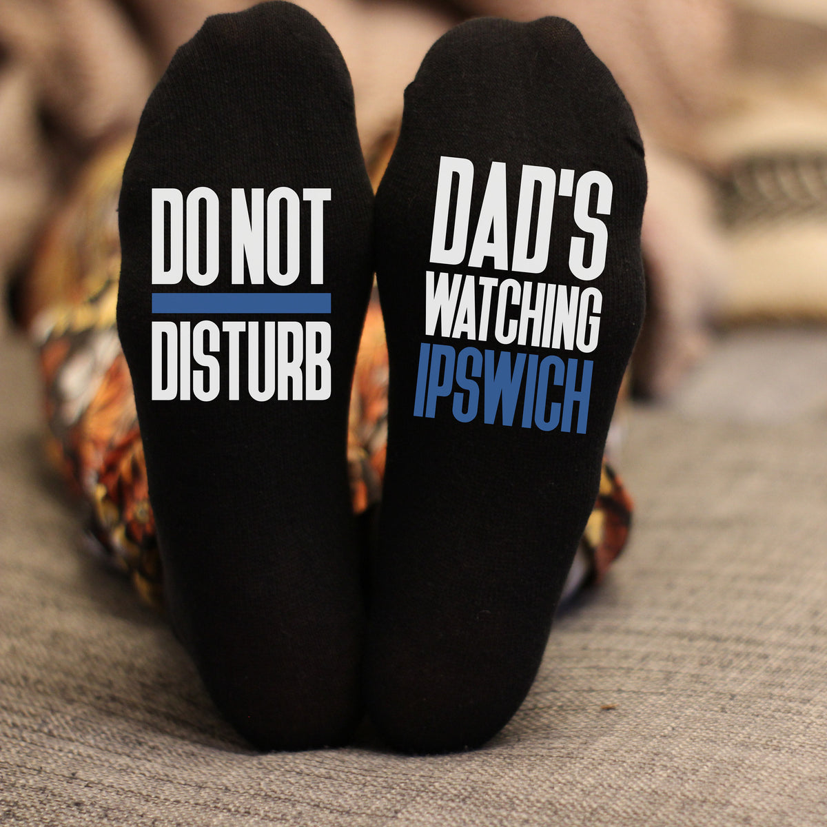 Do Not Disturb Watching Ipswich Name Socks Personalised Printed and Personalised Birthday Gift Christmas Gift Graphic Tee – Bold Style · Trending Graphic Apparel