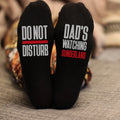 Do Not Disturb Watching Sunderland Name Socks Personalised Printed and Personalised Birthday Gift Christmas Gift Graphic Tee – Easygoing Wear · High-Quality Print
