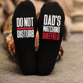 Do Not Disturb Watching Sheffield Name Socks Personalised Printed and Personalised Birthday Gift Christmas Gift Graphic Tee – Premium Graphic · Perfect For Daily Wear