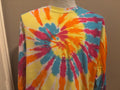 Vintage 9039s Tye Dye Longsleeve T shirt XL Graphic Tee – Warm & Stylish · Great Gift For Fans