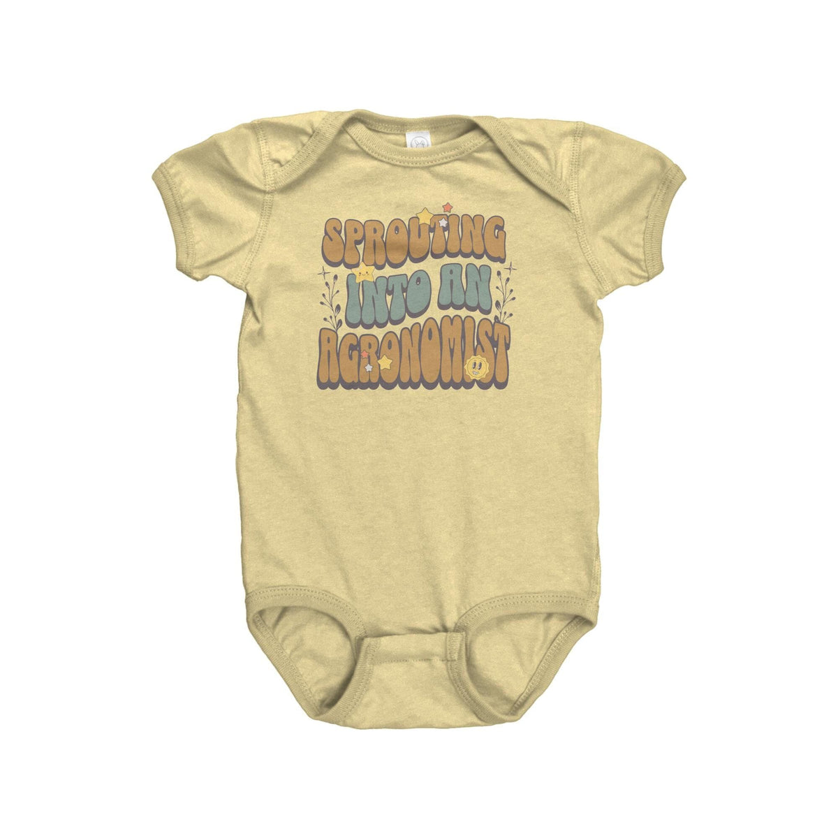 Agronomist Baby Bodysuit Agronomist Baby Onepiece Agronomy Baby Gift Farming Baby Agriculture Sprouting Into an Agronomist Graphic Tee – Feel-Good Design · Perfect For Daily Wear