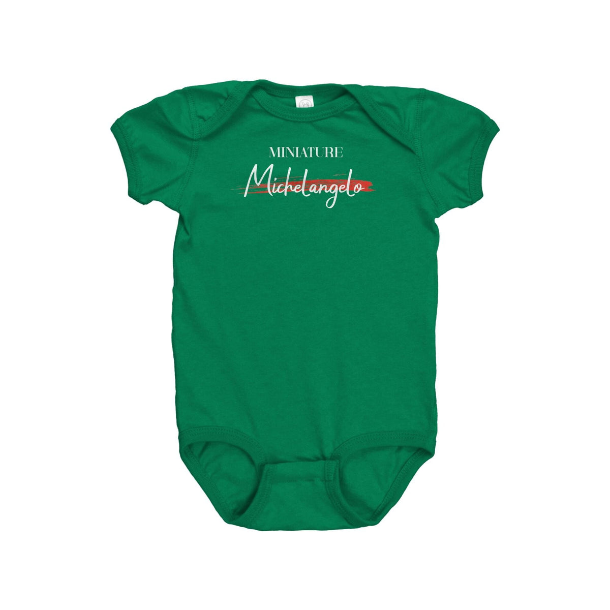 Art Historian Baby Bodysuit Art Historian Baby Onepiece Art History Baby Gift Art Lover Baby All Cotton Miniature Michelangelo Graphic Tee – Premium Graphic · High-Quality Print
