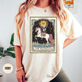 Feminism Sarcastic Skeleton Tarot Card Shirt The Audacity Tee Mystical Mama Christmas Gift Rainbow Witchy Magical Unicorn Lover Tshirt Graphic Tee – Soft Feel · Great Gift For Fans