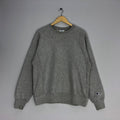 Vintage 90s Champion Reverse Weave Sweatshirt Medium Champion Script Logo Embroidered Crewneck Champion Usa Gray Sweater Ladies Size M Sweatshirt – Easygoing Wear · Must-Have Style