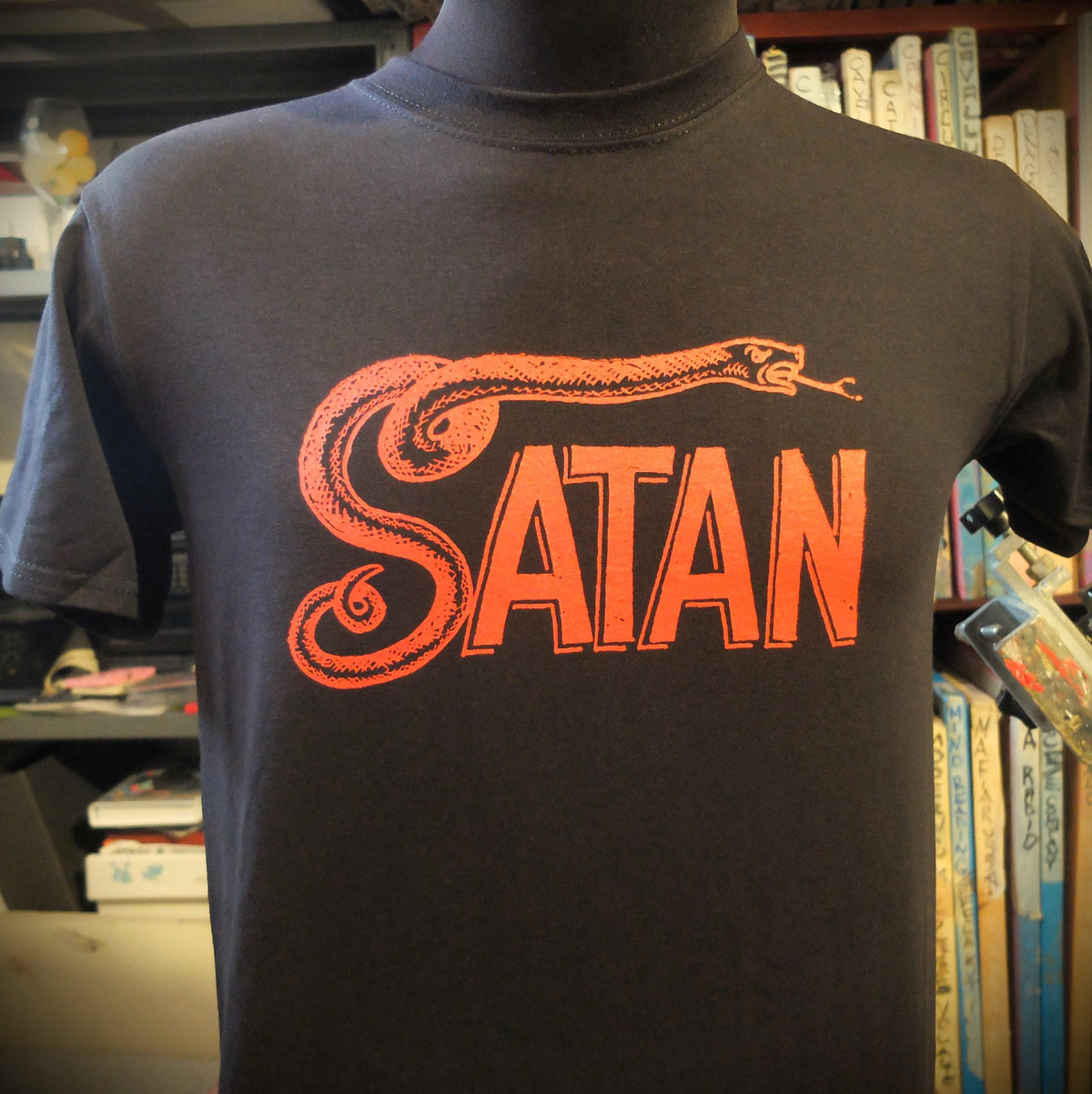 SATAN SNAKE T SHIRT Graphic Tee – Bold Style · Perfect For Daily Wear