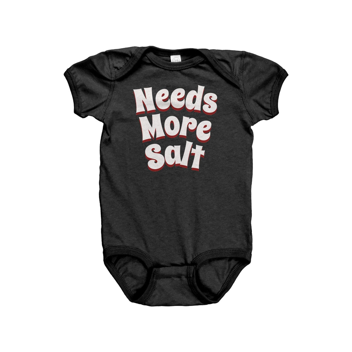 Food Critic Baby Bodysuit Food Critic Baby Onepiece Food Critic Baby Gift Food Lover Baby Chef Baby Foodie Needs More Salt Graphic Tee – Aesthetic Look · Perfect For Daily Wear