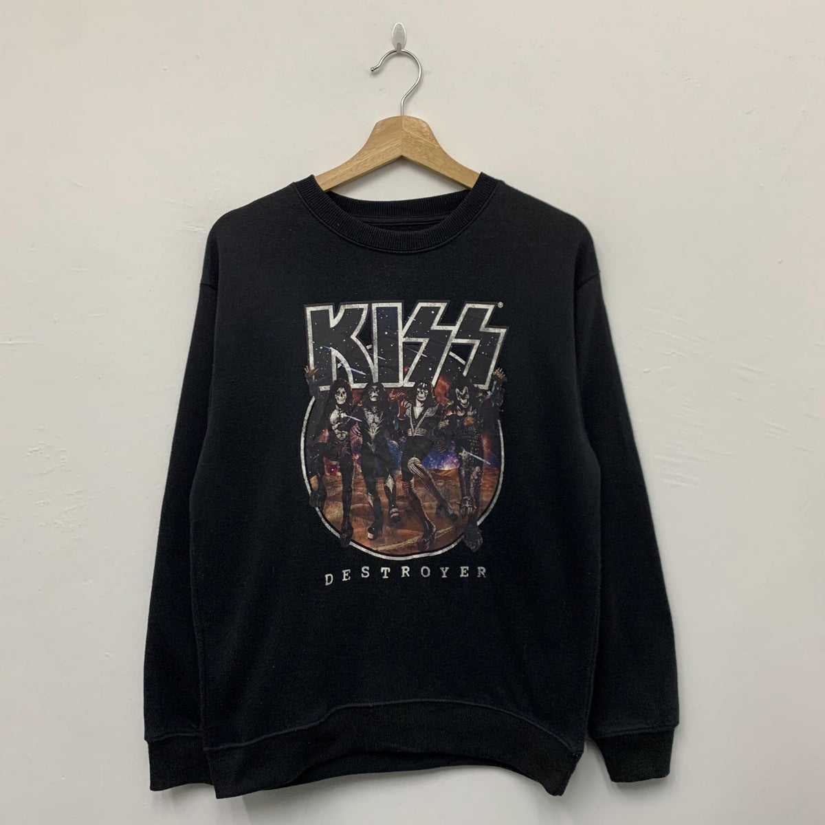 Kiss Destroyer Rock Band Pullover Crewneck Sweatshirt Medium Sweatshirt – Fan Favorite · Perfect For Daily Wear