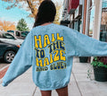 Retro Michigan Football Crewneck Smiley Face Michigan Game Day Sweatshirt Trendy Football Shirt Aesthetic Football Sweater College Gift Sweatshirt – Premium Graphic · High-Quality Print